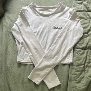 Alphalete White Long Sleeve